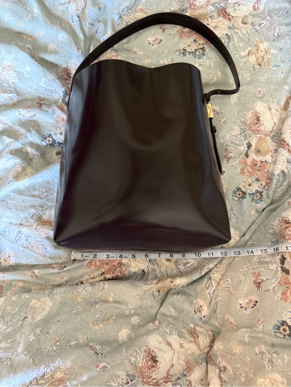 Jcrew brown leather shoulder bag